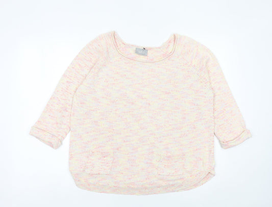 Wallis Women’s Multicoloured Knit Pullover Jumper Size M