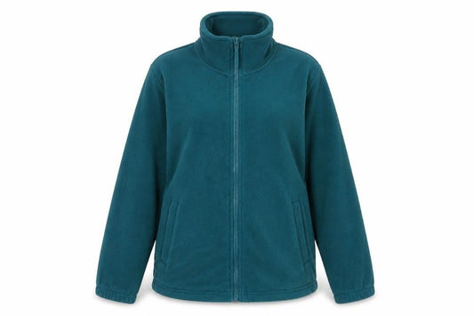 Mountain Warehouse Womens Green Size 8 Fleece Full Zip Jacket
