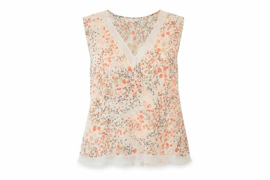 Marks and Spencer Womens Multicoloured Sleeveless Viscose Blouse UK16