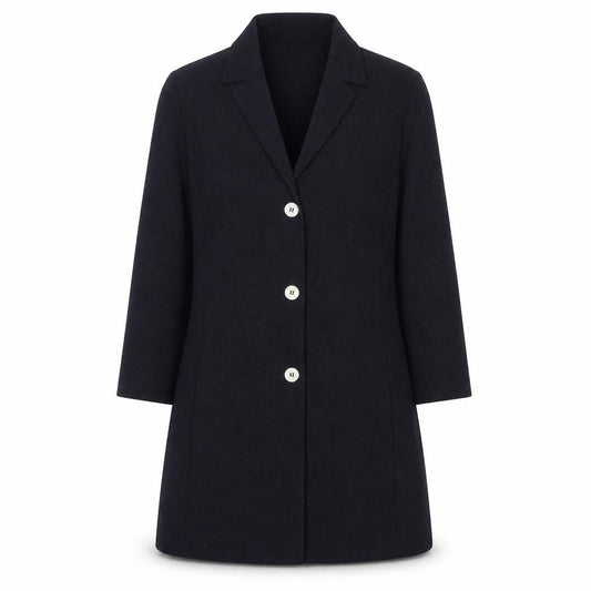Bianca Women's Black Size 10 Mid-Length Blazer Jacket