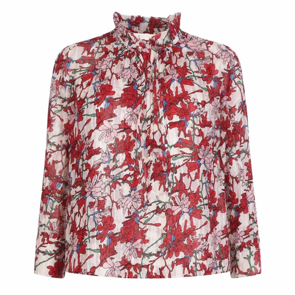 Louche Women's Multicoloured Floral Blouse Size 8 Tunic Style