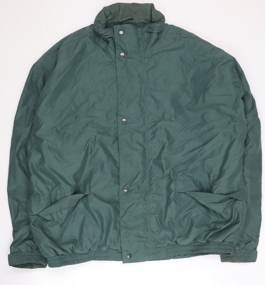 Grizzly Golfwear Men’s Green XL Jacket Microfibre Lined Sportswear