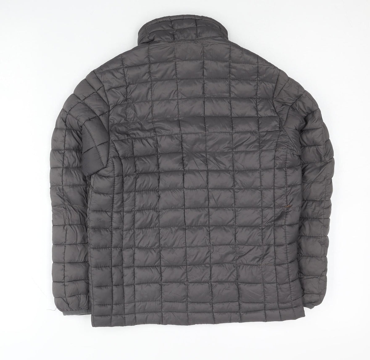 Snozu Boys Grey Quilted Puffer Jacket XS Lightweight Winter Coat