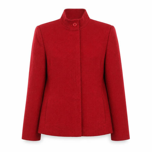 Marks & Spencer Women’s Red Classic Jacket UK 12 Polyester Cotton