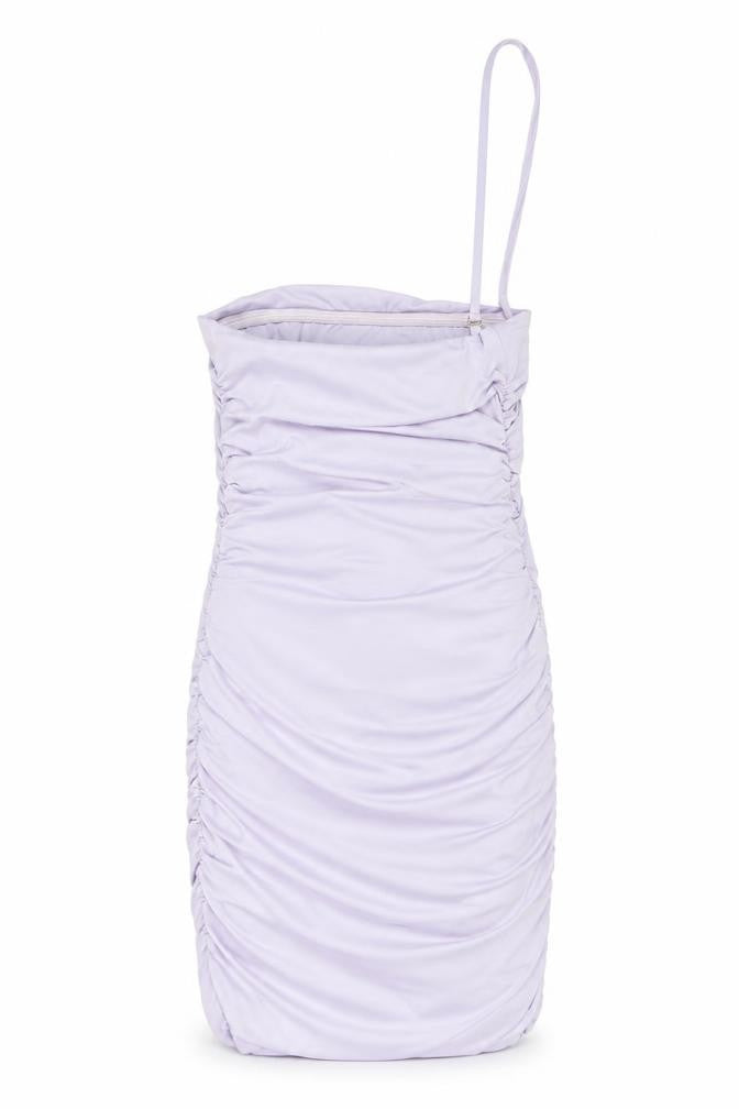 Polly Women’s Purple Size 6 Short Party Bubble Hem Strappy Dress