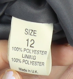 Debenhams Classics Women's Grey Size 12 Suit Jacket Blazer