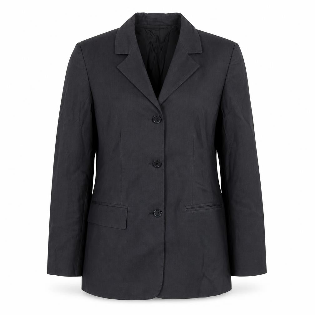 Pennyblack Womens Black UK 14 Classic Single-Breasted Blazer Jacket