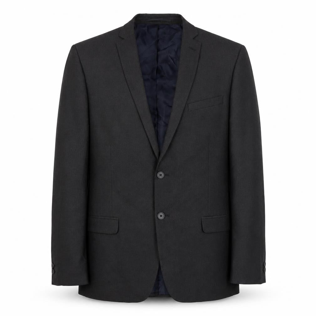 Limehaus Men's Grey Suit Jacket 42R Regular Fit Two-Button