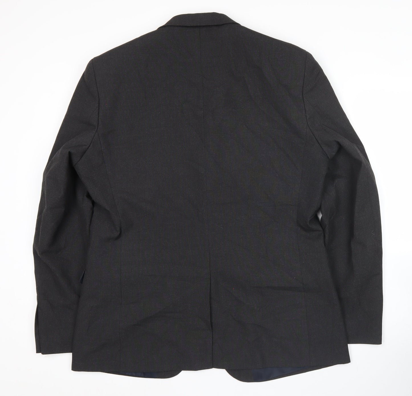 Limehaus Men's Grey Suit Jacket 42R Regular Fit Two-Button