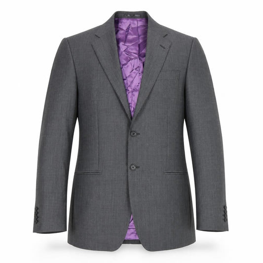 Charles Tyrwhitt Men’s Grey 38L Wool Blazer Jacket Classic Fit