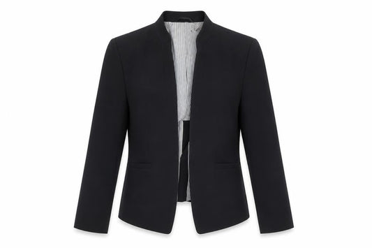 Next Women Black Tailored Blazer Jacket Size 8 Slim Fit Workwear