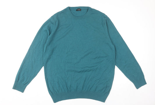 Altinyildiz Classics Women Green L Pullover Crew Neck Acrylic Jumper