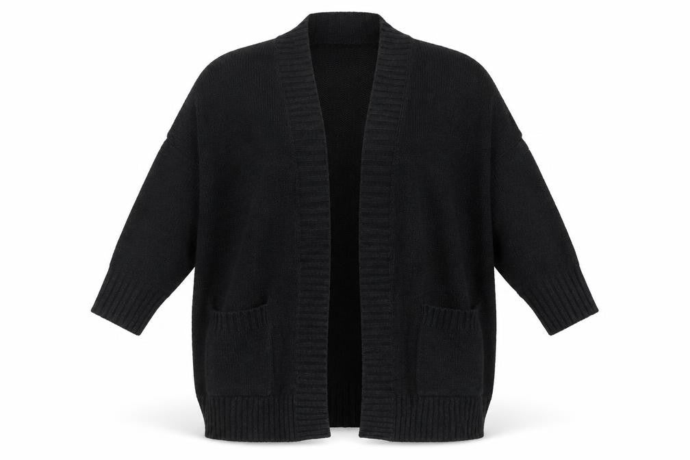 Havana Knitwear Collection Womens Black Size S Cardigan Jumper