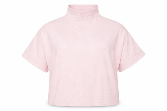 Apricot Womens Pink High Neck Relaxed Pullover Jumper Size 16