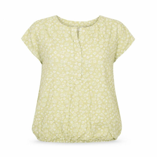 Tom Tailor Women’s Green Floral Viscose Tunic Blouse Size 6