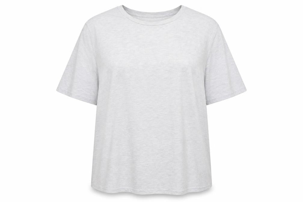 Topshop Women’s Grey Tall Size 18 Basic Short Sleeve T-Shirt