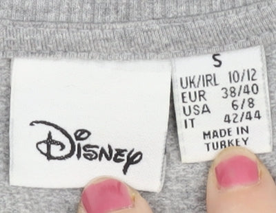Disney Women’s Grey Eeyore Sweatshirt UK 10/12 Crew Neck Pullover