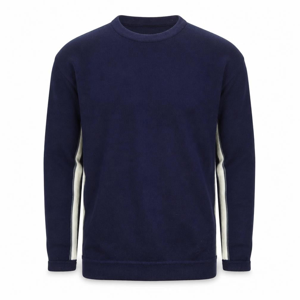 Rapid Fire Men’s Blue Medium Pullover Jumper, Crew Neck, Long Sleeve