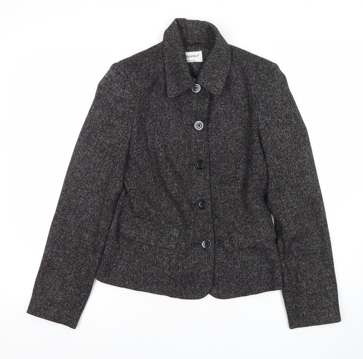 Atmosphere Women’s Grey Suit Jacket Size 8 Tailored Workwear