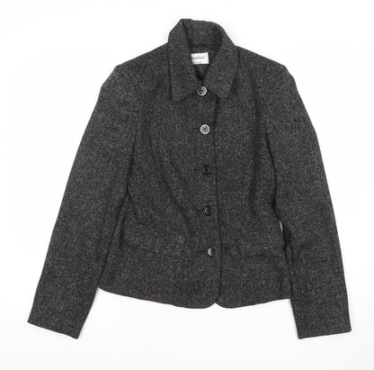Additional front view of Atmosphere Women’s Grey Suit Jacket, size UK 8, Tailored Workwear