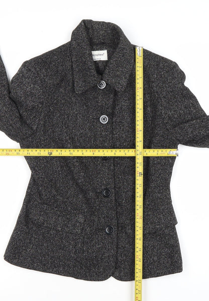 Back view of Atmosphere Women’s Grey Suit Jacket, size UK 8, Tailored Workwear