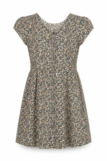Gap Girls Multicoloured Floral Shirt Dress 12-13 Years Viscose Knee Length