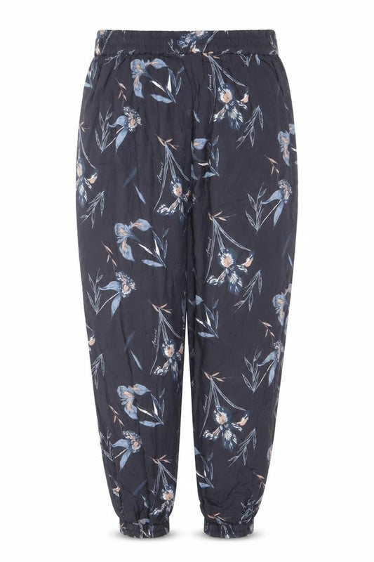 Animal Womens Black Floral Jogger Trousers Size 8 Viscose