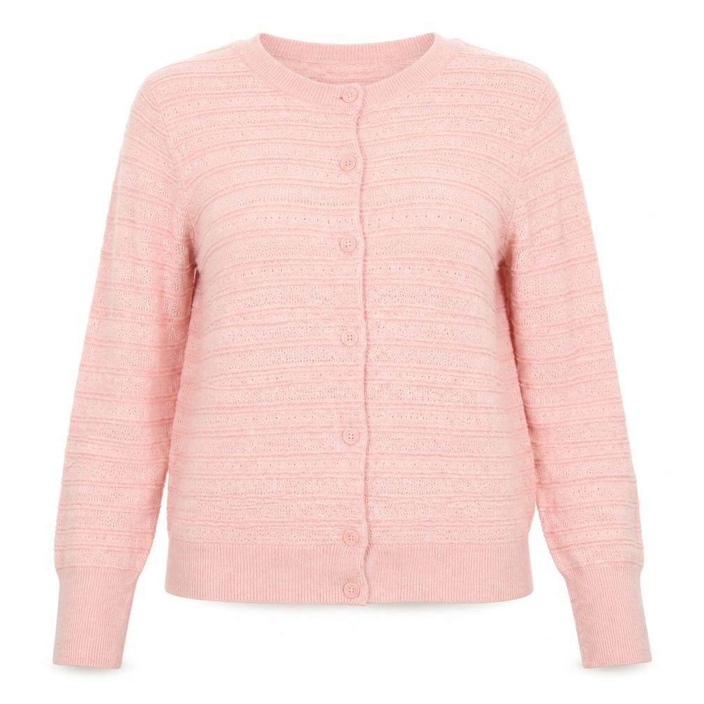 Cath Kidston Women’s Pink Wool Blend Cardigan Jumper Small