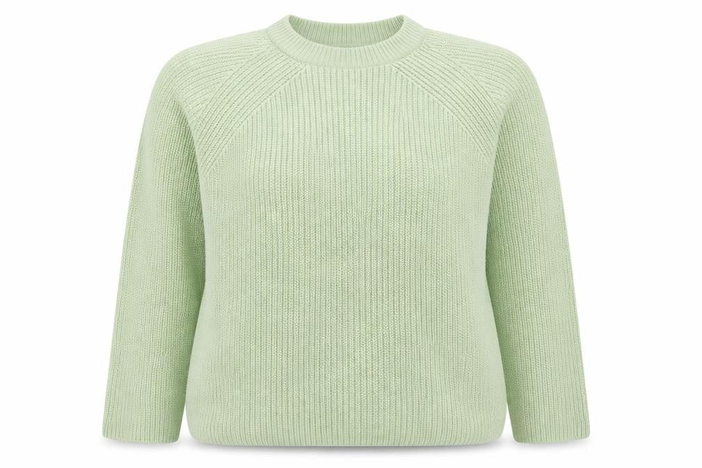 Marks & Spencer Women’s Green L Crew Neck Knit Jumper