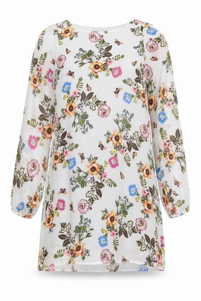 Atmosphere Women’s Multicoloured Floral Shift Dress Size 12