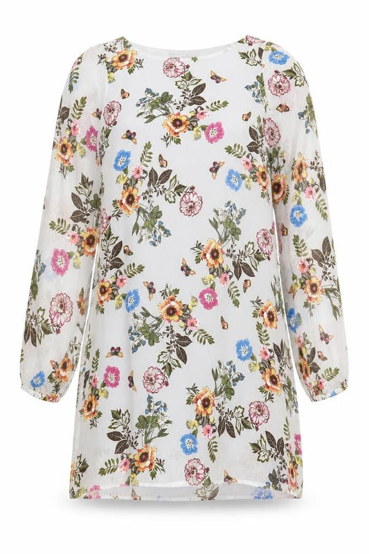 Atmosphere Women’s Multicoloured Floral Shift Dress Size 12