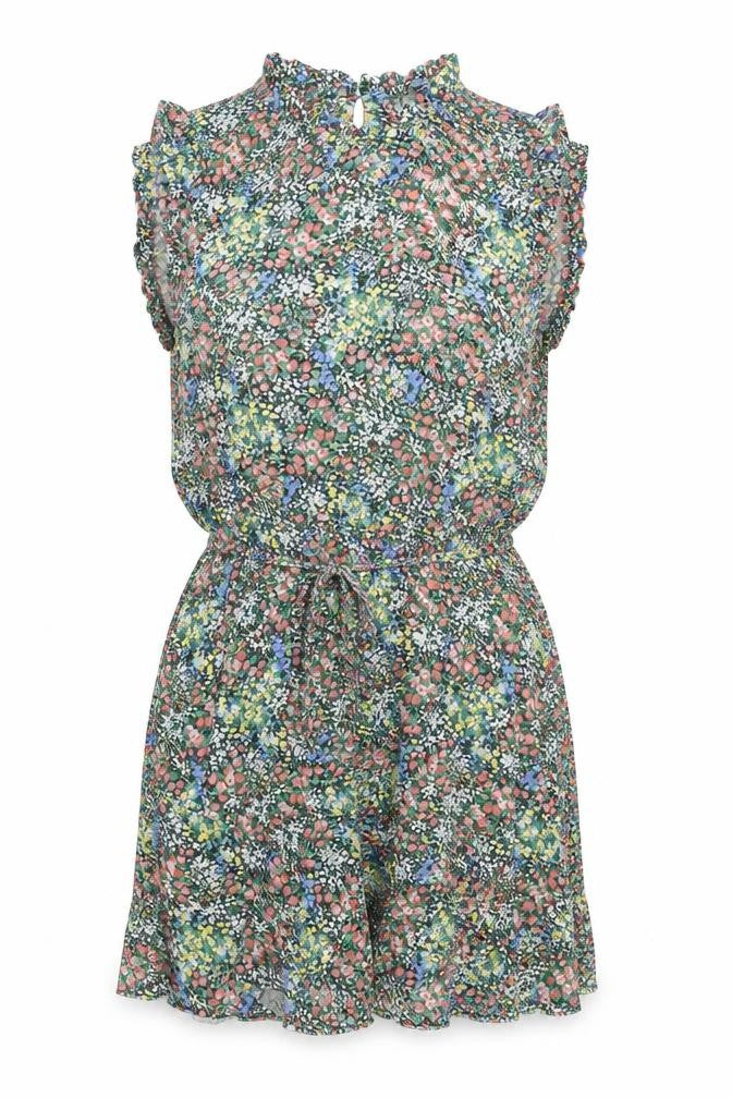 Oasis Women’s Multicoloured Floral Sleeveless Short A-Line Dress UK 14