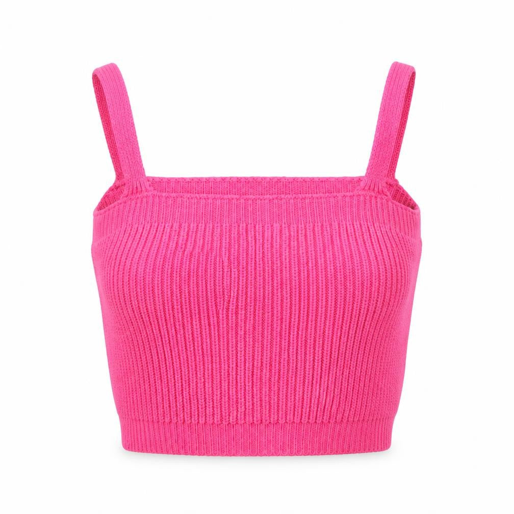 Apricot Womens Pink Knit Tank Top UK 10 Summer Camisole