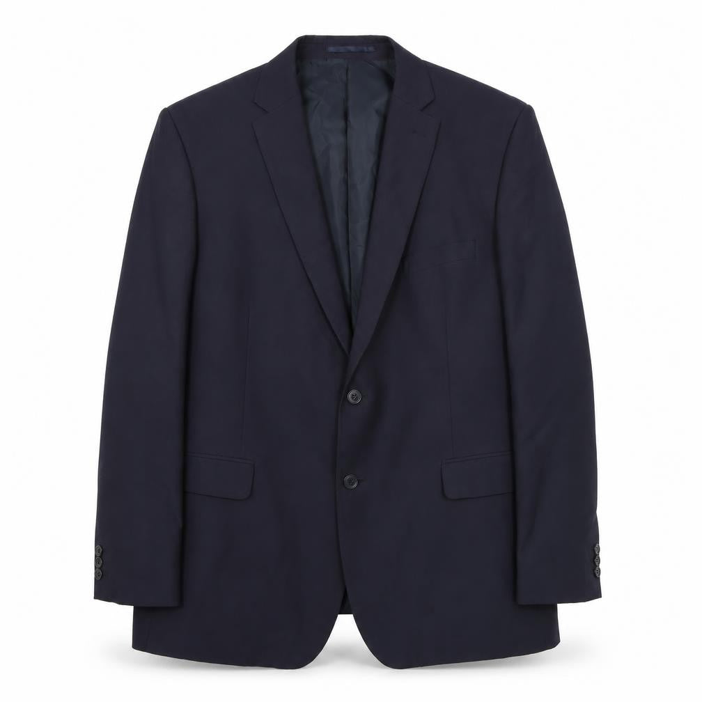 Karl Jackson Men's Blue 48in Regular Fit Blazer Jacket