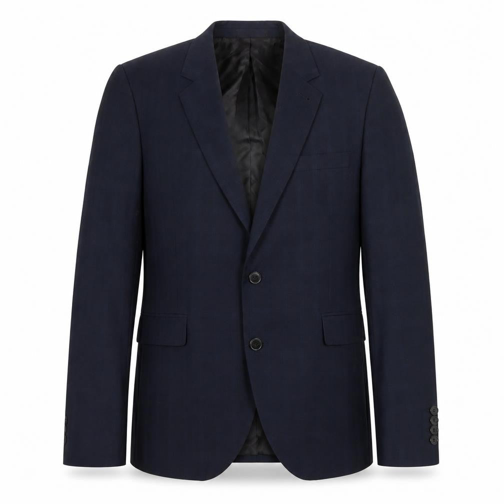 Cedarwood State Men's Blue Check Slim Fit Blazer Jacket 40R