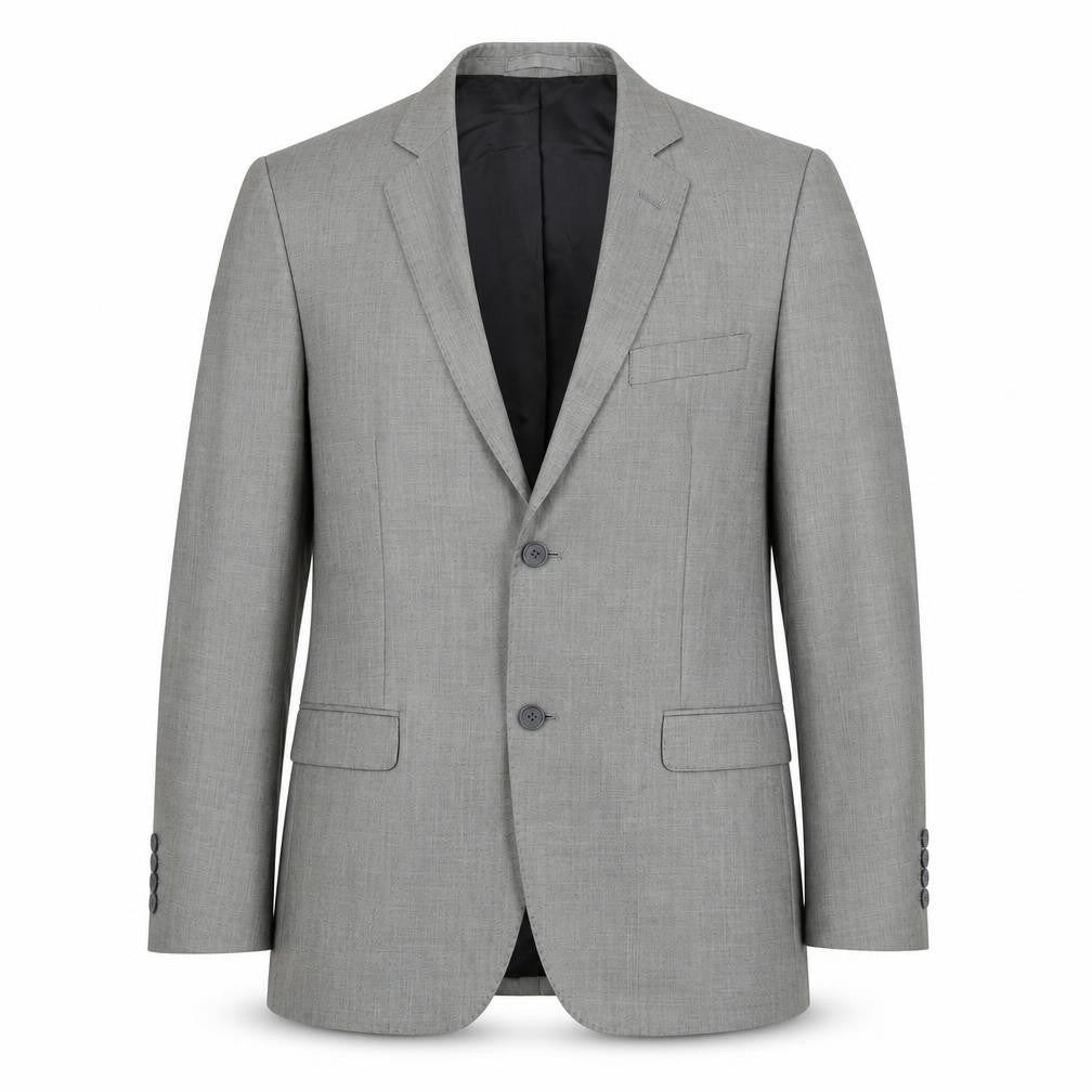 Butler & Webb Men’s Grey 42 Regular Suit Jacket Business Formal