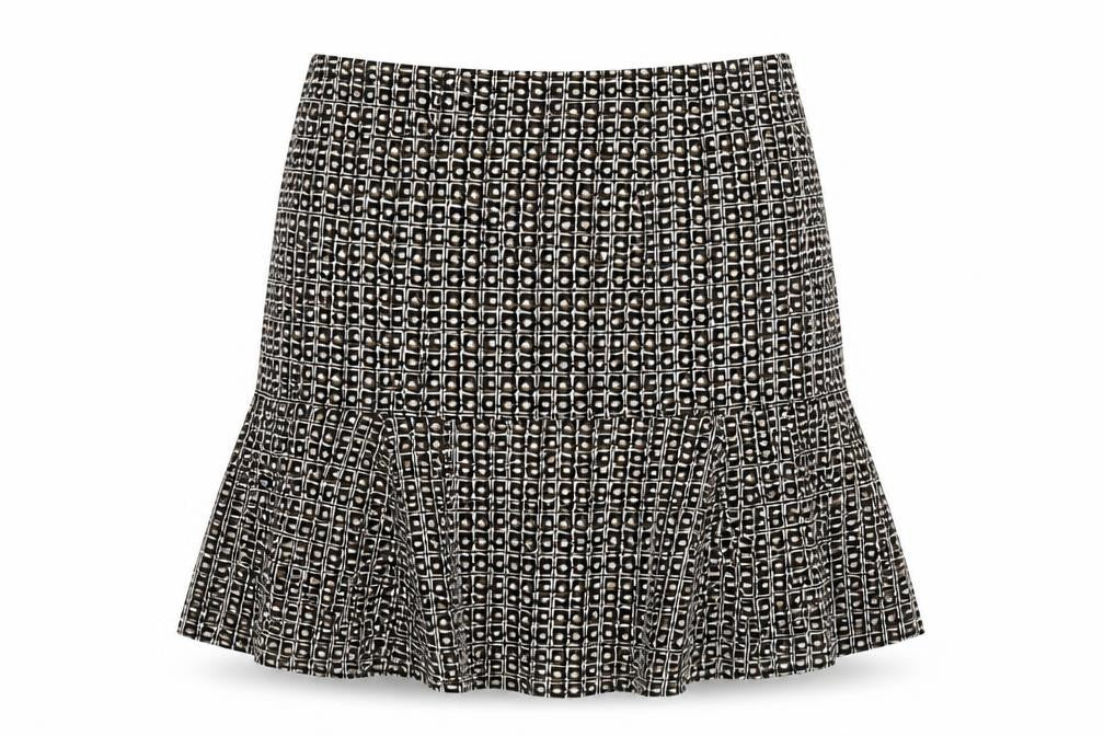 Axcess Liz Claiborne Women’s Black Size 12 Flare Knee Skirt Polyester