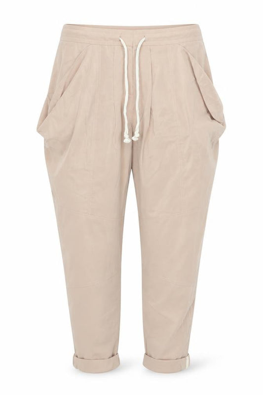 ASOS Women’s Beige Jogger Trousers Size 14 Polyester Elastane
