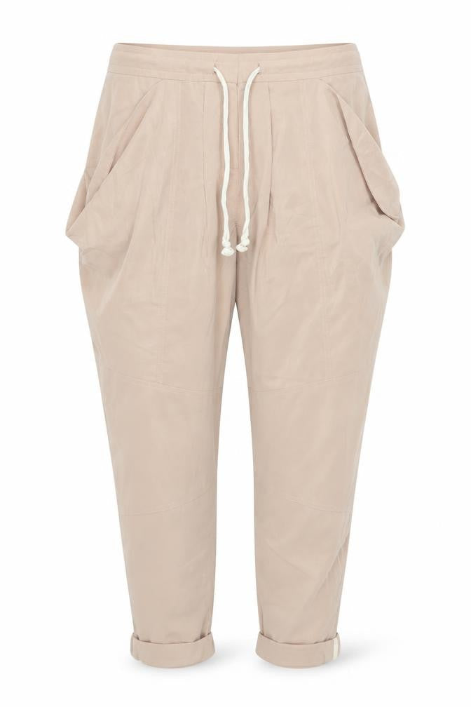 ASOS Women’s Beige Jogger Trousers Size 14 Polyester Elastane