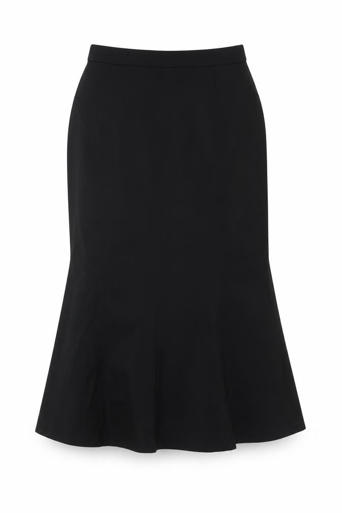 Basler Women Black Size 12 Pencil Skirt Knee Length Workwear