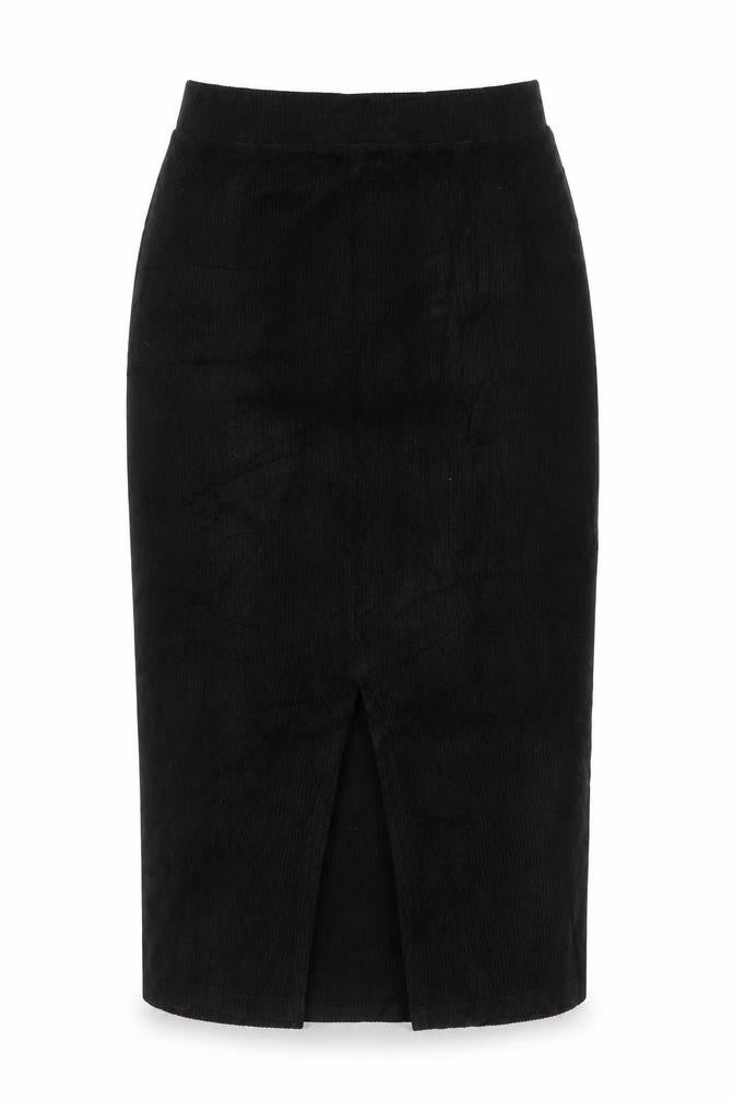 Uniqlo Women’s Black Cotton Stretch Pencil Skirt Size 6