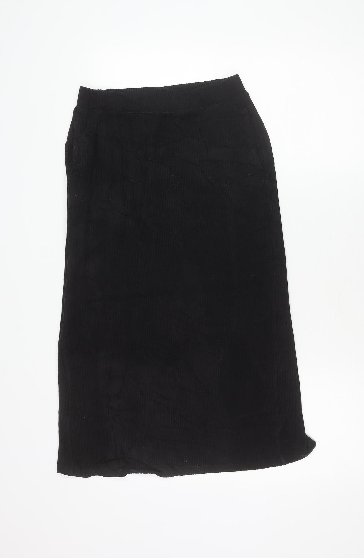 Uniqlo Women’s Black Cotton Stretch Pencil Skirt Size 6
