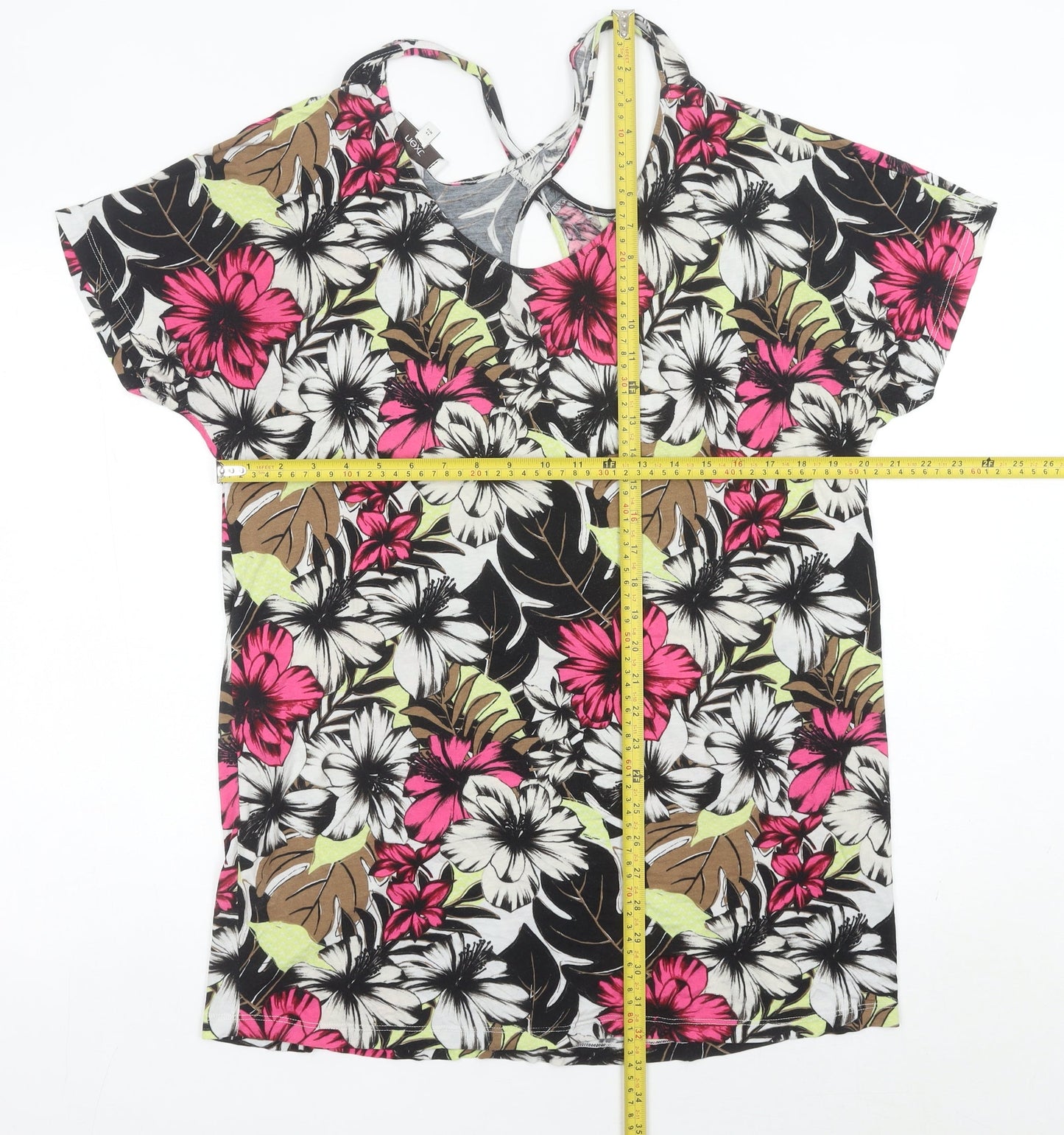 Next Womens Multicoloured Floral Tunic T-Shirt Size 16
