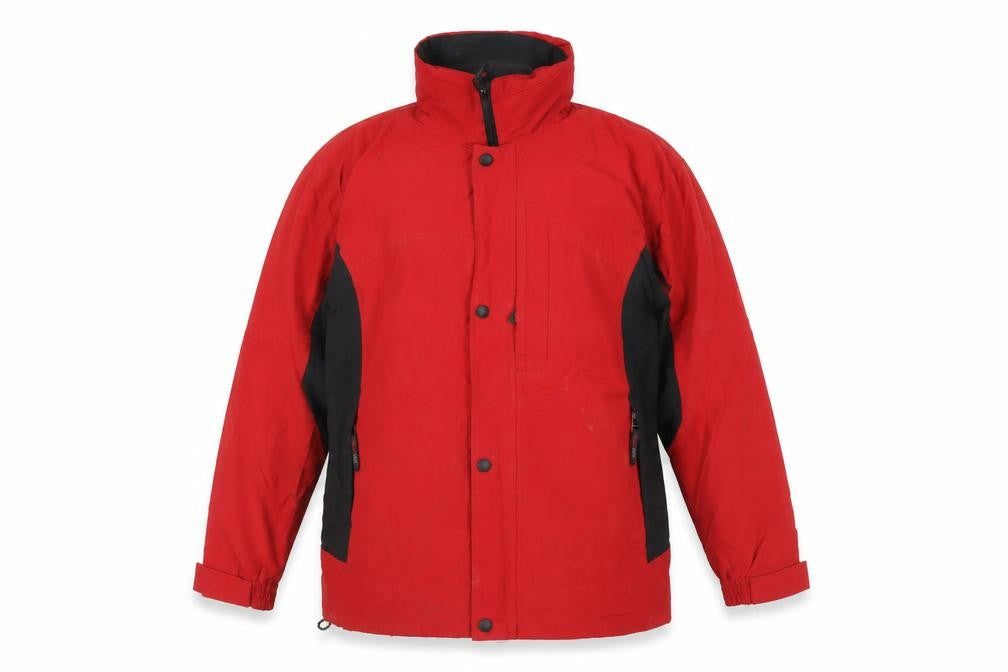 Biaggini Men’s Red Waterproof Parka Jacket M Regular Fit Outdoor