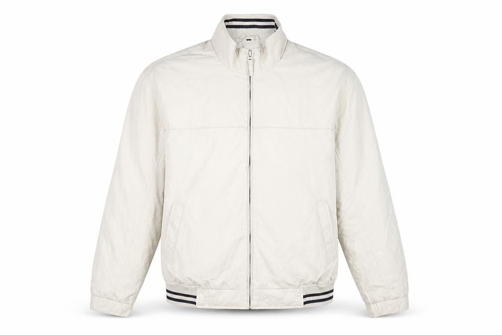 Thomas Nash Men’s Beige Full Zip Casual Jacket Size L