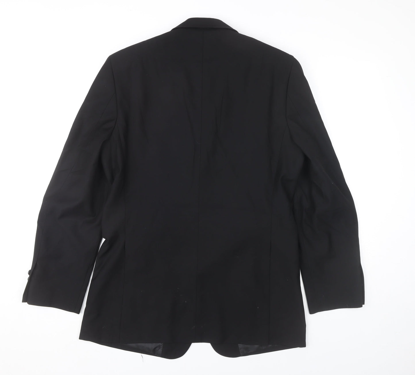 Burton Men’s Black Blazer Jacket 38R Regular Fit Two Button