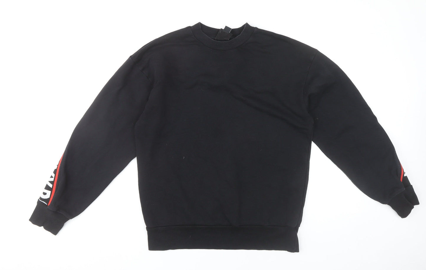 IVY PARK Womens Black XS Logo Pullover Sweatshirt Long Sleeve