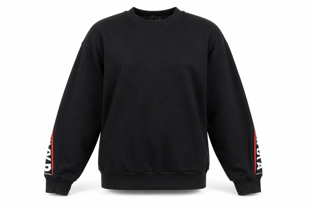 IVY PARK Womens Black XS Logo Pullover Sweatshirt Long Sleeve