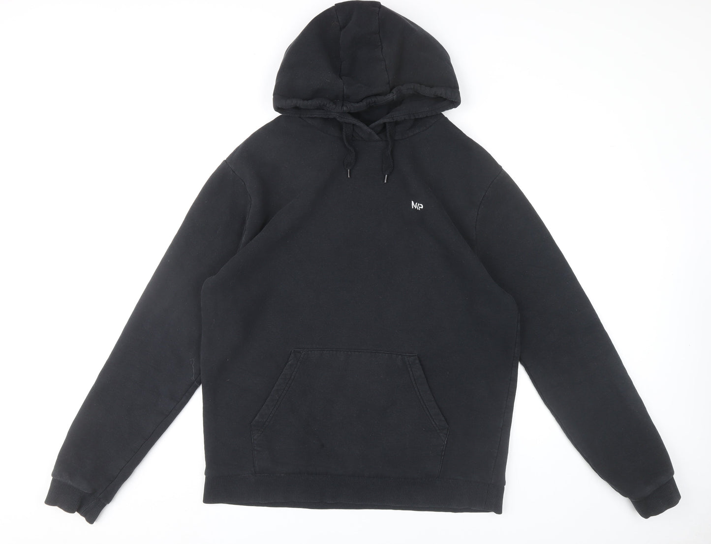 MP Men’s Black XL Pullover Hoodie Fleece Cotton Blend