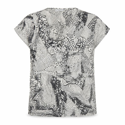 Marks and Spencer Women’s Black Floral Viscose Blouse UK 12